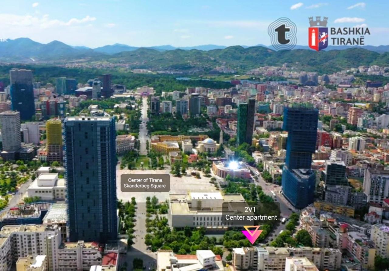 2V1 - Center Apartment 4 Tirana Exterior foto
